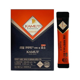 리얼 카무트 브랜드 밀 효소 3g x 30포 / 써클 Real Kamut Brand Wheat Enzyme 3g x 30 Packs / Circle