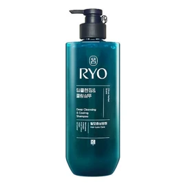 Ryeo Cheong-a Deep Cleansing & Cooling Shampoo 592ml x 2 packs / 려 청아 딥클렌징 앤 쿨링 샴푸 592ml 2개팩