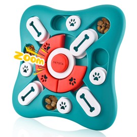 PETSTA Juguetes de rompecabezas interactivos para perros, estimulación mental y entrenamiento, para cachorros, gatos, perros pequeños y medianos