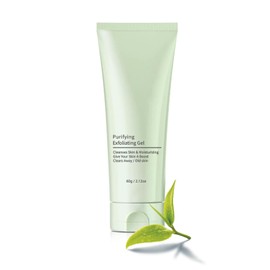 ARCHIDATE Greteam Purifying Exfoliating Gel - Green Tea Purifying Exfoliating Gel - Deep Cleansing Exfoliating Gel - Face Exfoliating Cleanser - Moisture Oil Control Face Body Exfoliating Scrub
