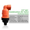 UPLYKKE Air Relief Valve, Vacuum and Air Release Valve for