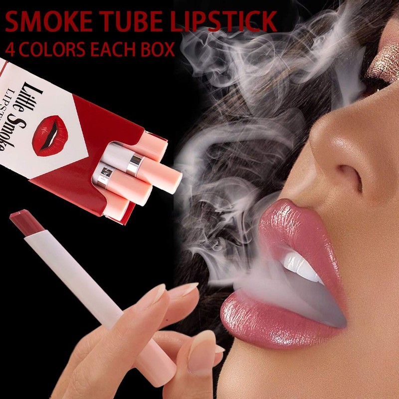 Matte Lipstick Sets,4PCS Non Stick Cup Velvet Lipstick Set,Waterproof Lipstick