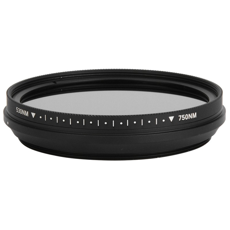 FOTGA 58mm Adjustable Optical Infrared Lens Filter 530-750nm for DSLR