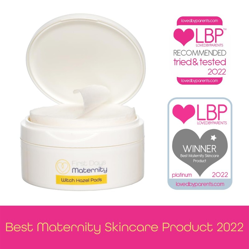 First Days Maternity Postpartum Accessories Witch Hazel Pads - Witch
