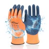DS Safety Waterproof Work Gloves Hycool Grip Working Gloves L6201(Orange)