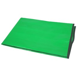 X-AT (39.5x39.5)Inch Foldable Gardening Mat,Plant Repotting Mat,Waterproof Thicken PE Mat, Anti Dirty Tarp, Green