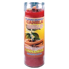 12 Pieces Candles Cocktail VELADORA Aromatic Cinnamon RED-Canela Rojo