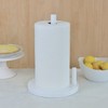 Youngever Plastic Paper Towel Holder, Upright Towel Holder Stand for