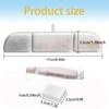 40 Packs Replacement Filters Compatible with Downy Paws Cat Water