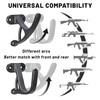 LOIUO Gun Rack Storage Wall Mount Rifles Shotgun Hooks Horizontal