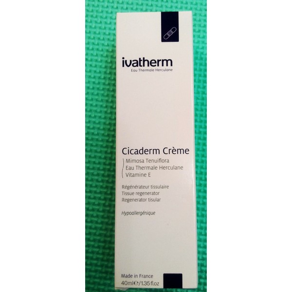 New ivatherm Cicaderm restorative repair cream skin regeneration healing