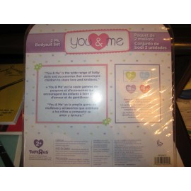 Toys "R" Us Geoffrey Toys R Us You Me 2 Pack Bodysuit Set FITS 12-14 IN DOLLS NIP