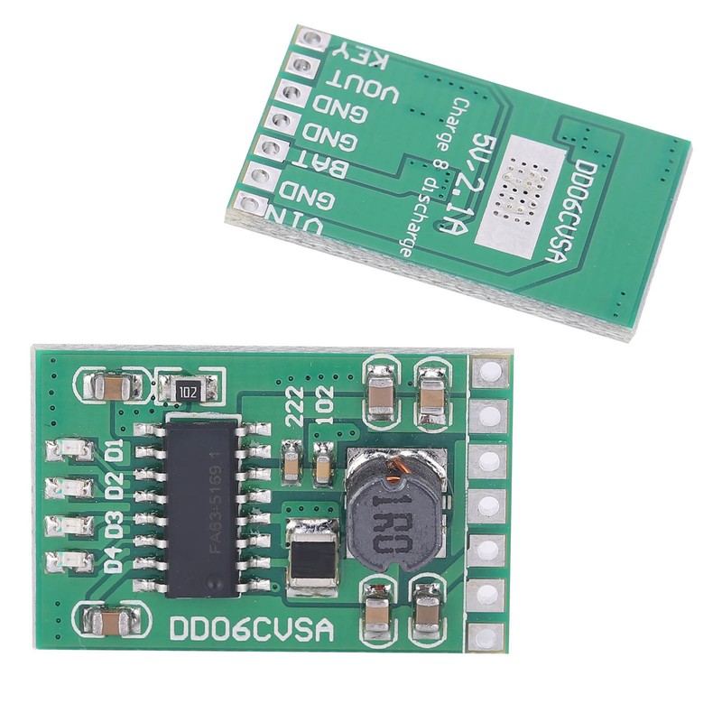 Charge Discharge Module 5V 2.1A Lithium Battery Integrated Power 3.7V