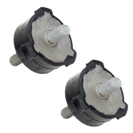 Caltric 2 Engine Mounting Mount Rubber Isolator for Polaris Pro X 440 2001 2002 2003