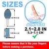 RonJea 5 Pcs Trigger Finger Splints: 5 Single Straps Finger