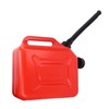 Gas Can 5L 1.3 Gallon ABS Leakage Free Red Portable