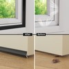 196 inch Weather Stripping for Windows/Doors,Self-Adhesive Window Draft Stopper Foam