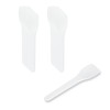 Restaurantware White CPLA Ice Cream Spoons 1000 Pack Of 4-Inch