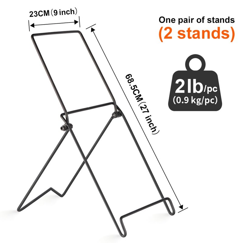 DOKIO Adjustable Tilt Solar Panel Bracket – Portable Stainless Steel