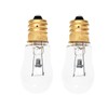 2PK-WR02X12208 Refrigerator Light Replacement Compatible with GE Appliance 12V, 6W,