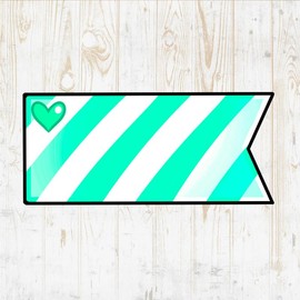 Tags Decals Peel & Stick - Wall Vinyl Stickers - Kawaii Cup Name Luggage Gift Wedding Birthday Cartoon Watercolor Colorful - Car Window Truck Laptop Tumbler - Boys Girls Kids Room Decor DWSV20600