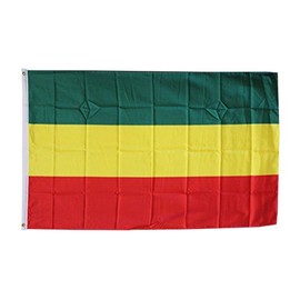 Ethiopia (Plain) ~ 3' x 5' Polyester Flag