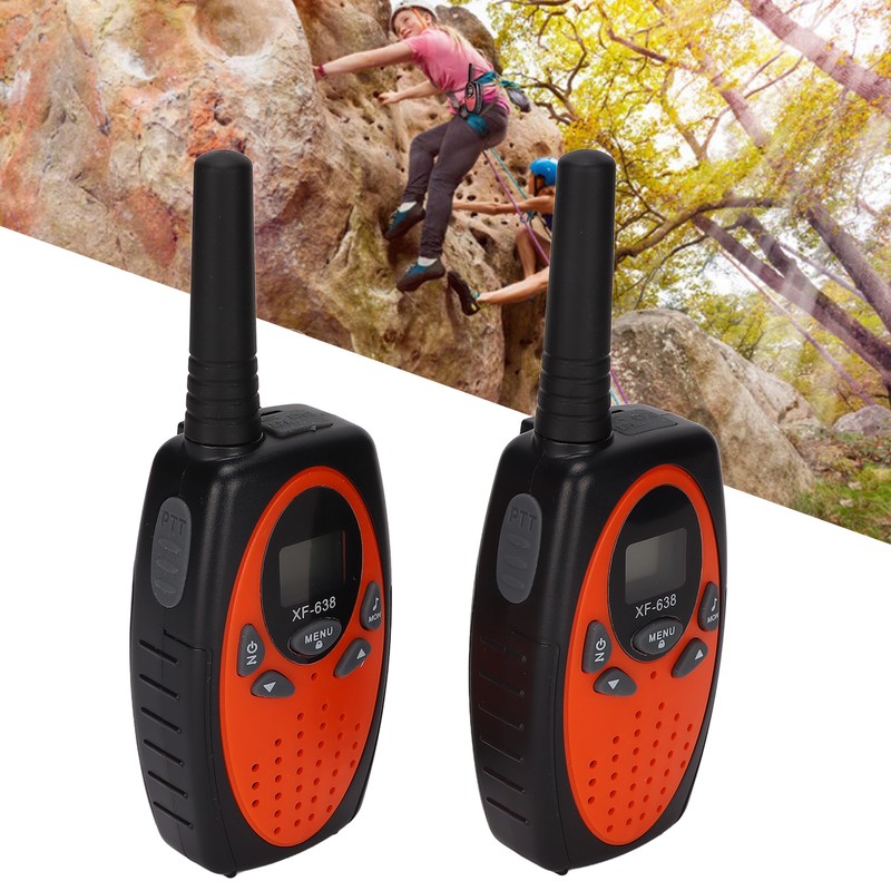 2pcs Wireless Walkie Talkie Hand Held 0.5W 3km Long Range