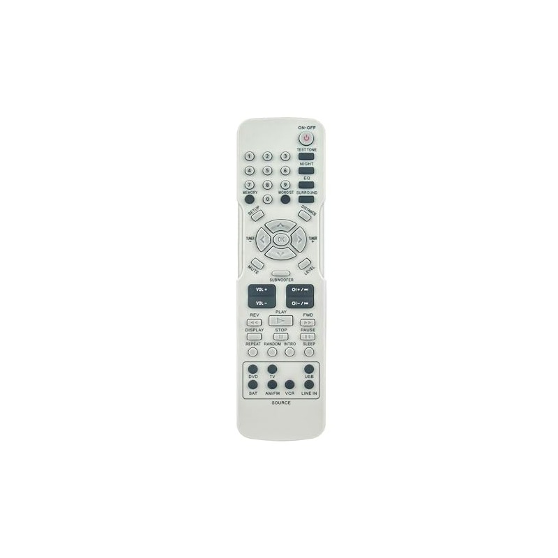 RCR192AB1 Replace Remote Control fit for RCA Surround Sound Receiver