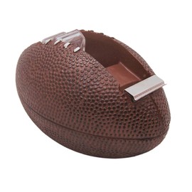 Football Tape Dispenser, Sports Themed Desktop Accessory, Unique Office Supplies, Gift for Men, 4.75 Inches