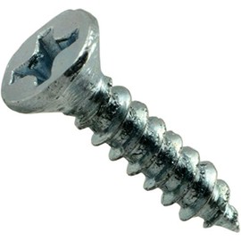 Hard-to-Find Fastener 014973291877 Phillips Flat Wood Screws, 5 x 5/8, Piece-100