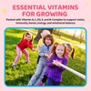 Kids Magnesium Gummies - Magnesium Glycinate Supplement Gummies with L-Theanine,