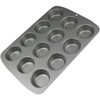 PME CSB110 Carbon Steel Non-Stick 12 Cup Muffin Pan ,