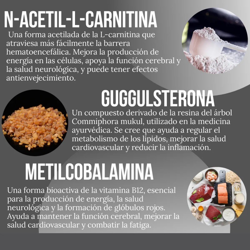 Suplemento Reductivo Peptónico Reductor De Cortisol 90 Cáps.