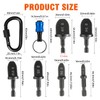HUAREW Swage Tool HVAC Repairing Set with Bit Holder, swaging