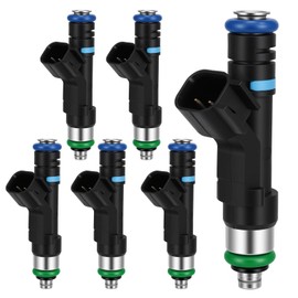 2004-2012 Fuel Injector Compatible for Dodge Nitro 04-11, Dakota, Durango, Ram 1500, for Jeep Liberty, Commander, Grand Cherokee 04-10, for Mitsubishi Raider 07-09 3.7L V6, Replace 0280158020