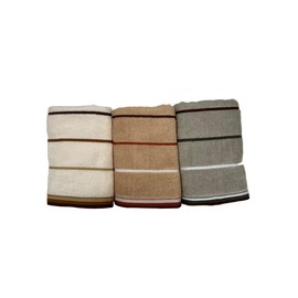 Thirsty Bee Luxury 100% Cotton Towel Set (Pack of 3)