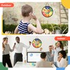 BELLOCHIDDO 14" Dart Board for Kids, Dart Game for 3