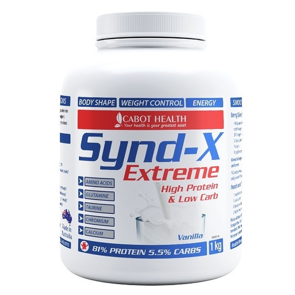 Cabot Health Synd-X Protein Powder Vanilla 1kg