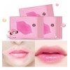 10 Mascarillas Coreanas 10 Colágeno Labios 10 Para Ojos