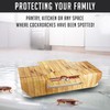 Roach Traps Indoor Sticky (18 Pack) - Glue Traps for