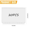 Pack of 20 A5 Binder Bags, Binder A5, Folder Pockets