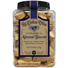 La Dolc'e Vit'a Classic Italian Biscotti, 40 oz