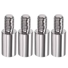 DOKLY Arcade Joystick Extender, 4 Pcs 1.5 CM Arcade Stick Extensions, Stainless Extensions for Most Joystick & Arcade Fighting Game Machine, Joystick Extender for Enhanced Control