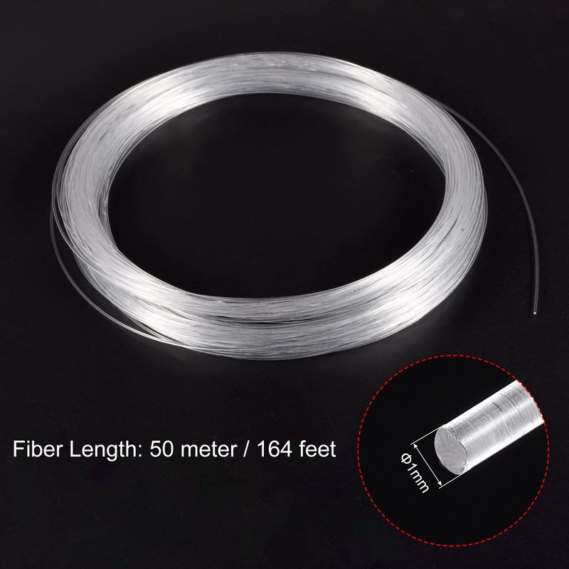 sourcing map PMMA Side Light for LED Light Guides House