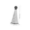 GRIRIW Ergonomic Handle Cheese Grater Set 4 Sides Box Grater
