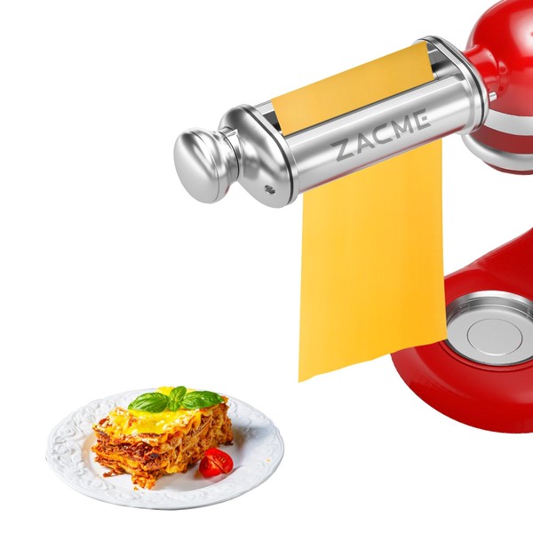 Pasta Maker Attachment Set for All KitchenAid Stand Mixer Included