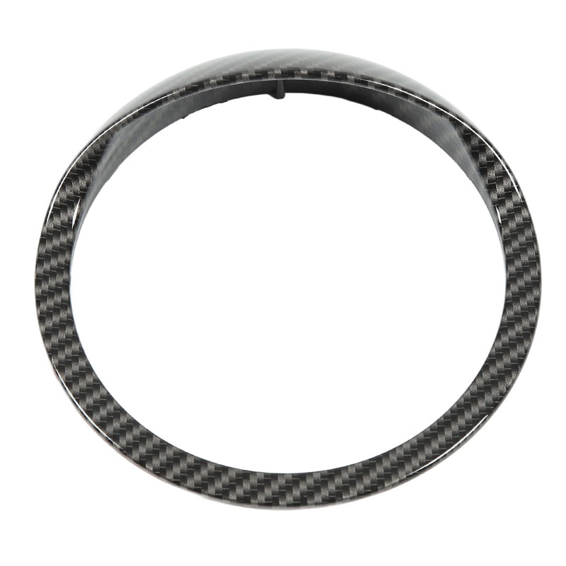 Motorcycle Speedometer Intrument Gauge Bezel Cover Trim Carbon Fiber Style