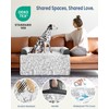 blunique Calming Small Dog Bed for Couch, 35 x 31