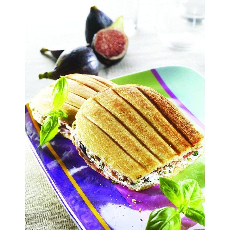 Tefal XA800112 Snack Collection - Two plates Croque Monsieur +