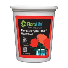 Event Decor Direct Oasis Floralife Crystal Clear Flower Food 300 - Powder - 10 Oz - 12 Pack